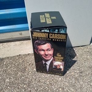 Johnny Carson his favorite moments the tonight show collection vhs